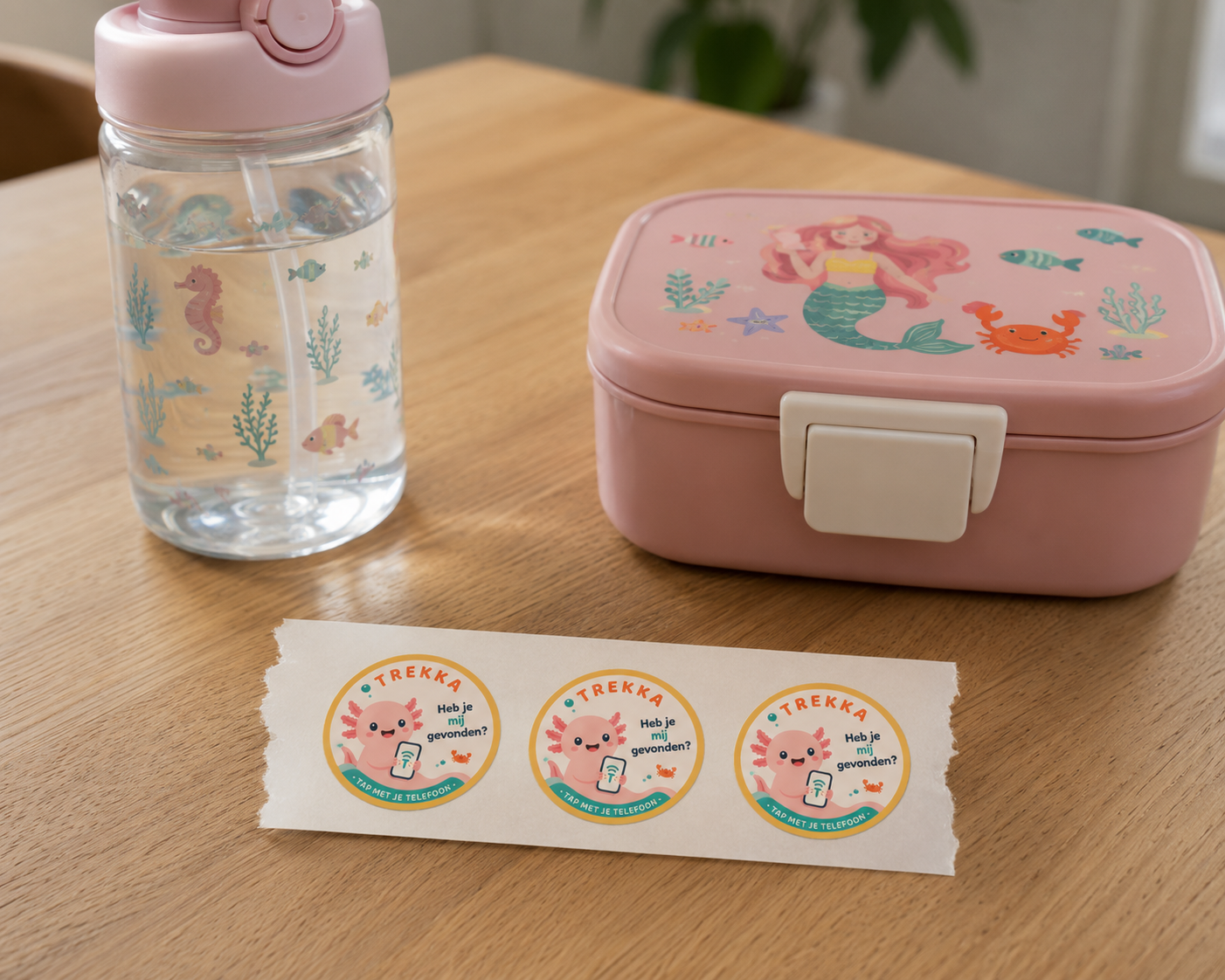 Starterset met 3 slimme Trekka NFC-stickers