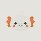 Axolotl | Trekka NFC-sleutelhanger, voorzijde