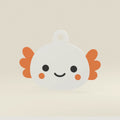 Axolotl | Trekka NFC-sleutelhanger, schuin aanzicht