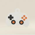 Gamecontroller | Trekka NFC-sleutelhanger, schuin aanzicht