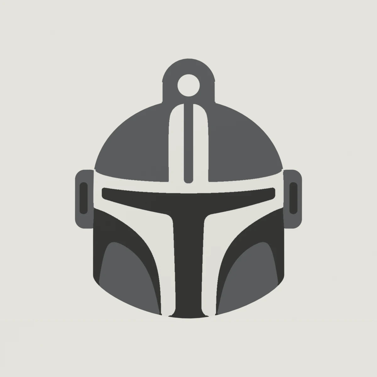 Space helmet | Trekka NFC-sleutelhanger, voorzijde