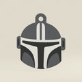 Space helmet | Trekka NFC-sleutelhanger, schuin aanzicht