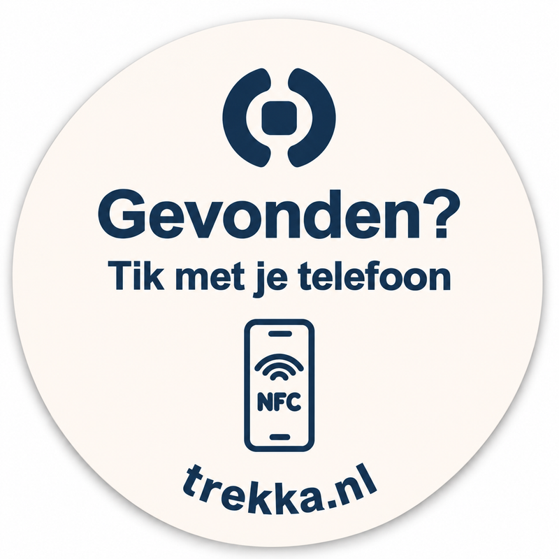 NFC-stickers · Wit